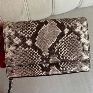 Michael Kors Snakeskin Crossbody Purse